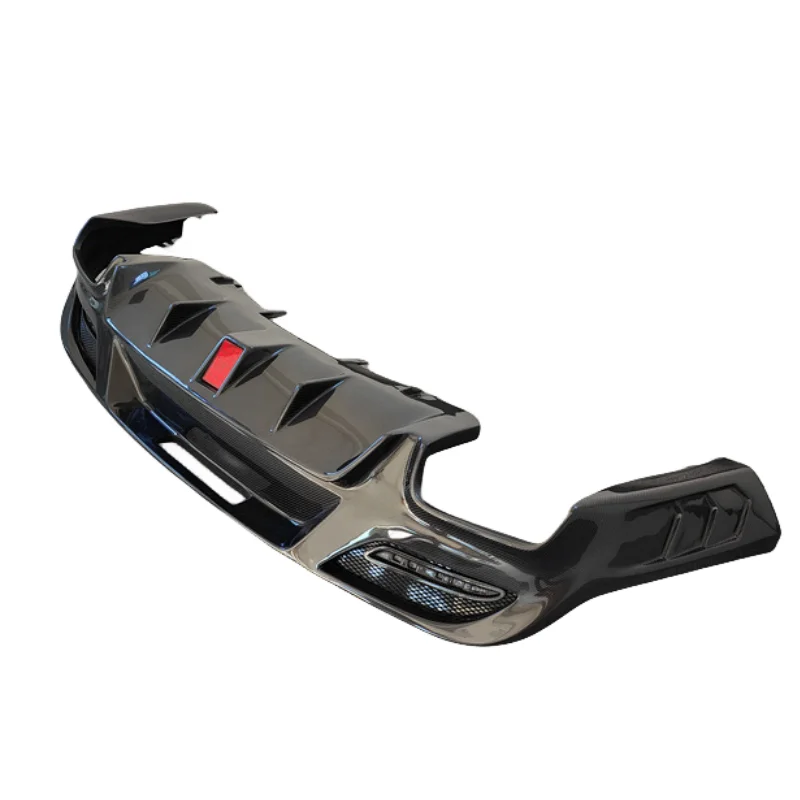 Используется для Mercedes Benz GLE class GLE300 GLE350 GLE400 2014 2017 комплект заднего диффузора из