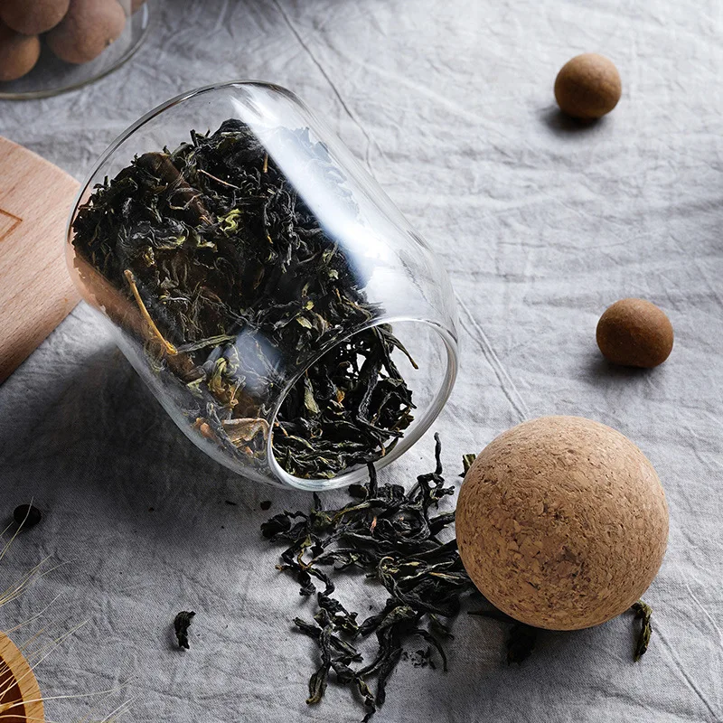 Креативная шаровая пробка герметичная банка бутылка для дозировки кофейных