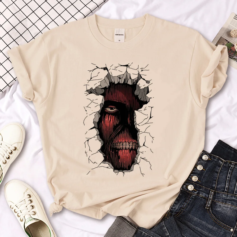 

Attacke Attack on Titan top women Y2K t shirt girl streetwear clothing