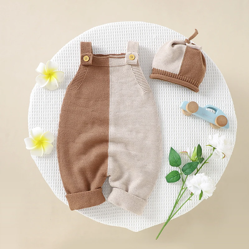 

Детский трикотажный комбинезон без рукавов, на возраст 0-18 месяцев