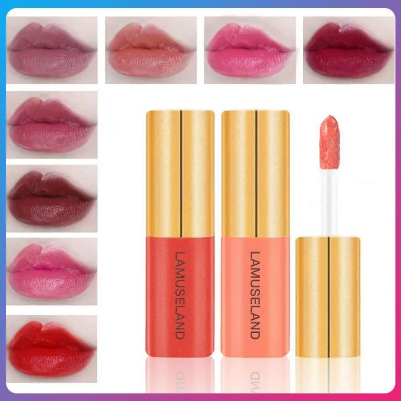 

12 Colors Liquid Matte Sample Lipgloss Sexy Red Velvet Moisturizing Waterproof Lasting Pigment Lipstick Lips Tint Makeup TSLM1