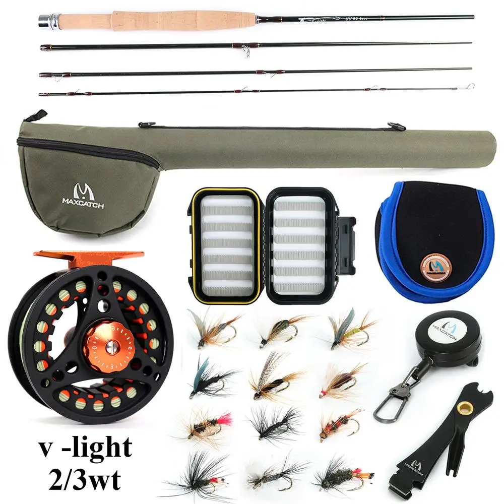Maximumcatch Small Stream Creek Super Light Carbon Fly Fishi