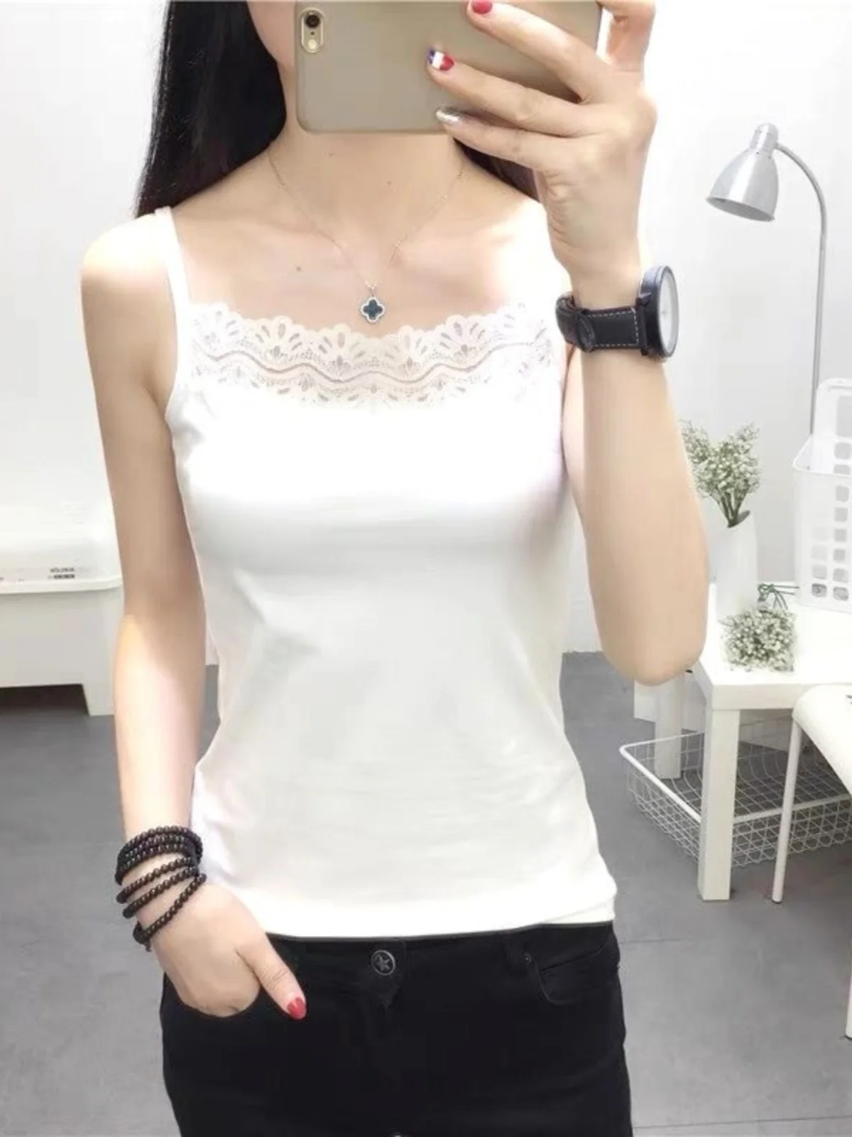 Кружевной цветочный порт Sle Ретро Новая внутренняя одежда Защита от воздействия