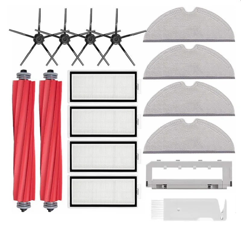 

For Xiaomi Roborock Q7 Max T8 Main Brush Side Brush Hepa Filter Mop Rag Cover Replacement Accessories