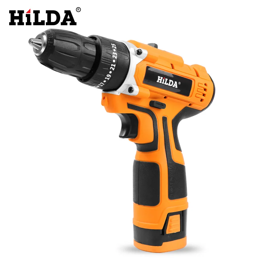 

Hilda lithium battery rechargeable electric hand multi-function electric screwdriver household electric tools
