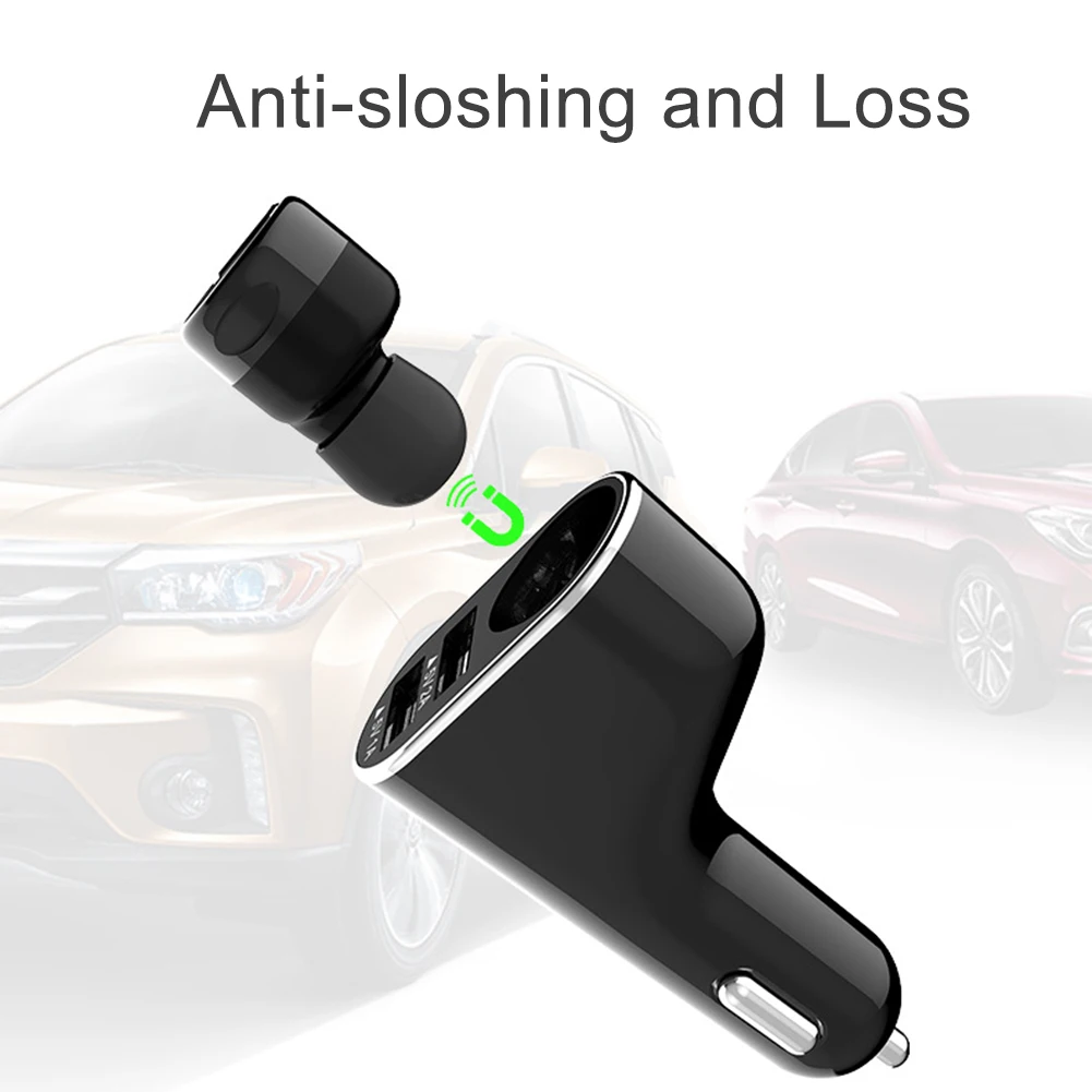 

T10 одиночные наушники Bluetooth-совместимый Mp3 музыкальный плеер 4,2 наушники мини портативные одиночные наушники с автомобильной зарядкой