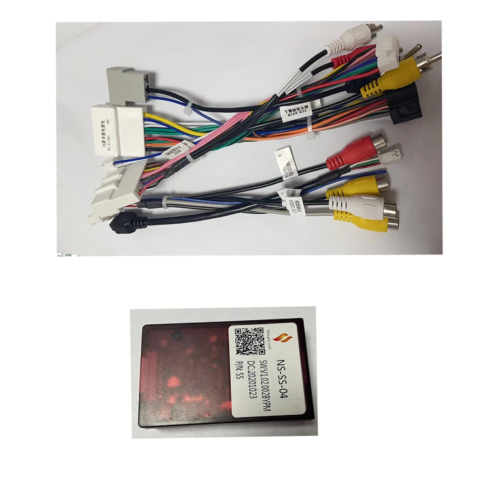 With Canbus Box For Nissan Teana/sylphy/tiida Power Cable Wiring Harness