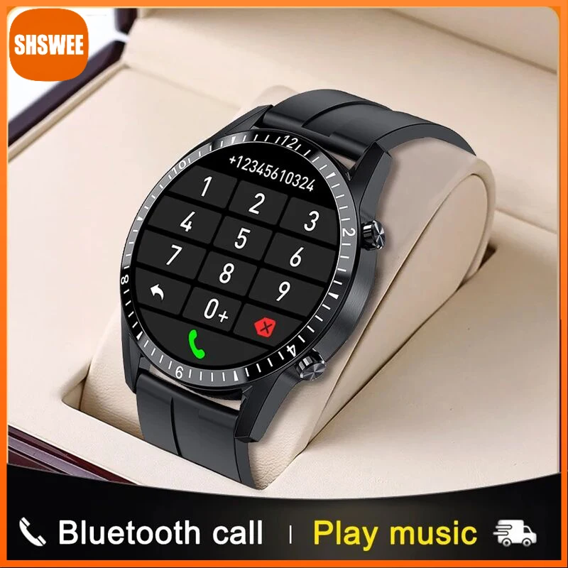 

2022 New Bluetooth Answer Dial Call Smart Watch for Men Full Touch Sport Fitness Tracker IP67 Waterproof Luxury Smartwatch Women