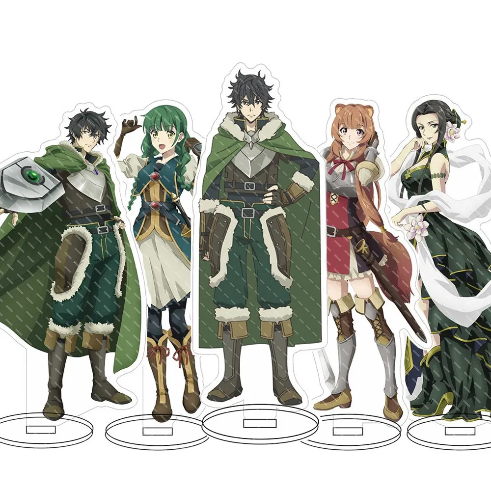 

Anime Figure The Rising Of The Shield Hero Naofumi Iwatani Acrylic Stands Raphtaria Character Model Desk Decor Standing Sign Toy