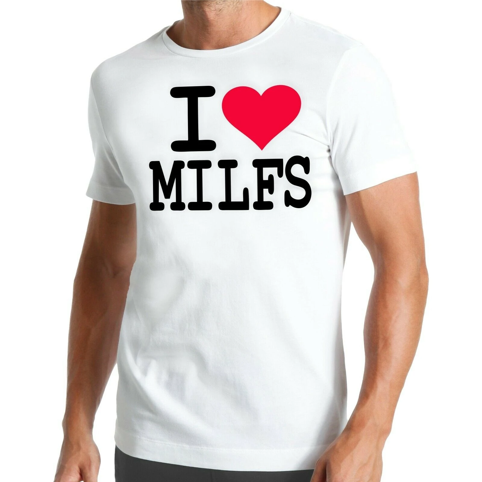I Love Milfs T-Shirt Milf American Nut Mother Pie Sex Film