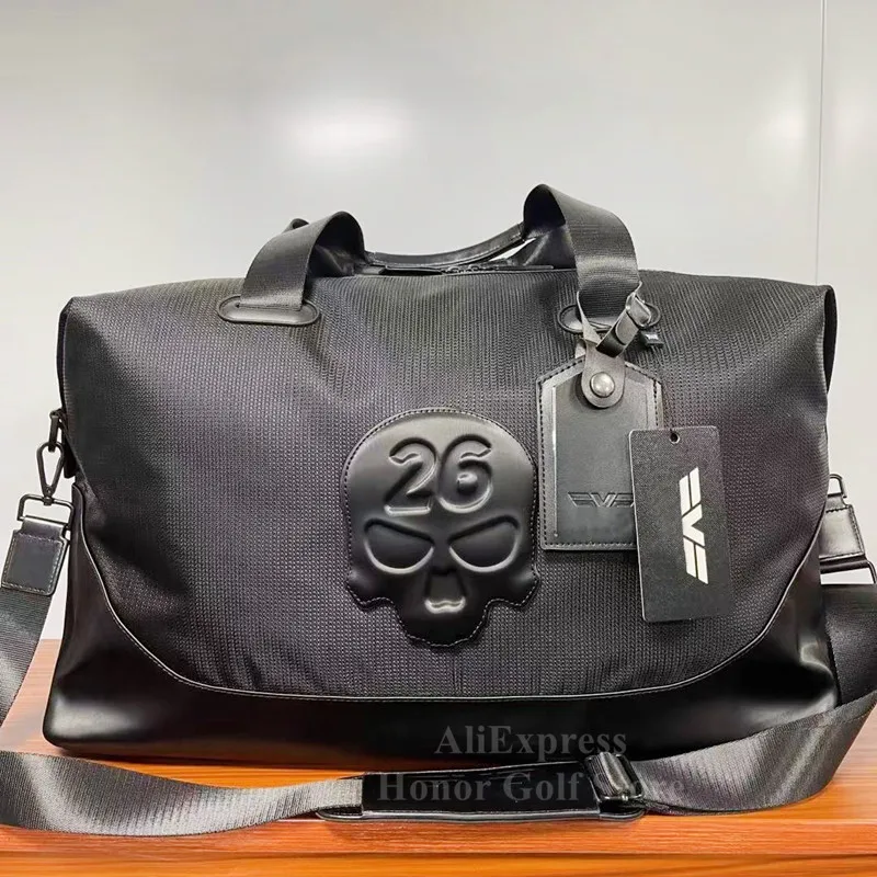 2023 New Golf Bag Skull 26 Black Golf stand Bag Package Boston Men Golf Pack Bag Outdoor Travel Sports Band Bag