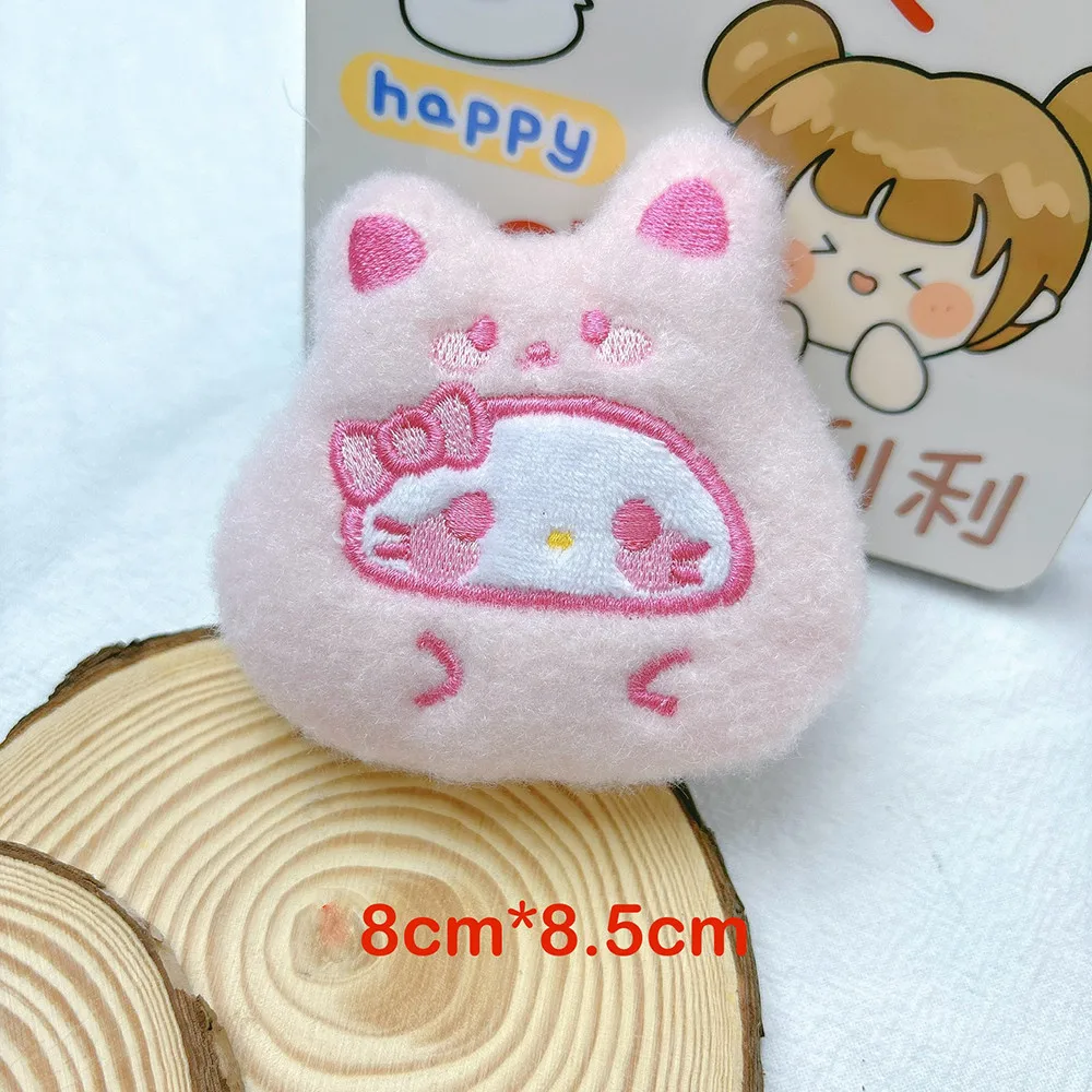 Милый плюшевый скрипучий KT Cat кукла брелок для ключей сумка кулон креативный DIY