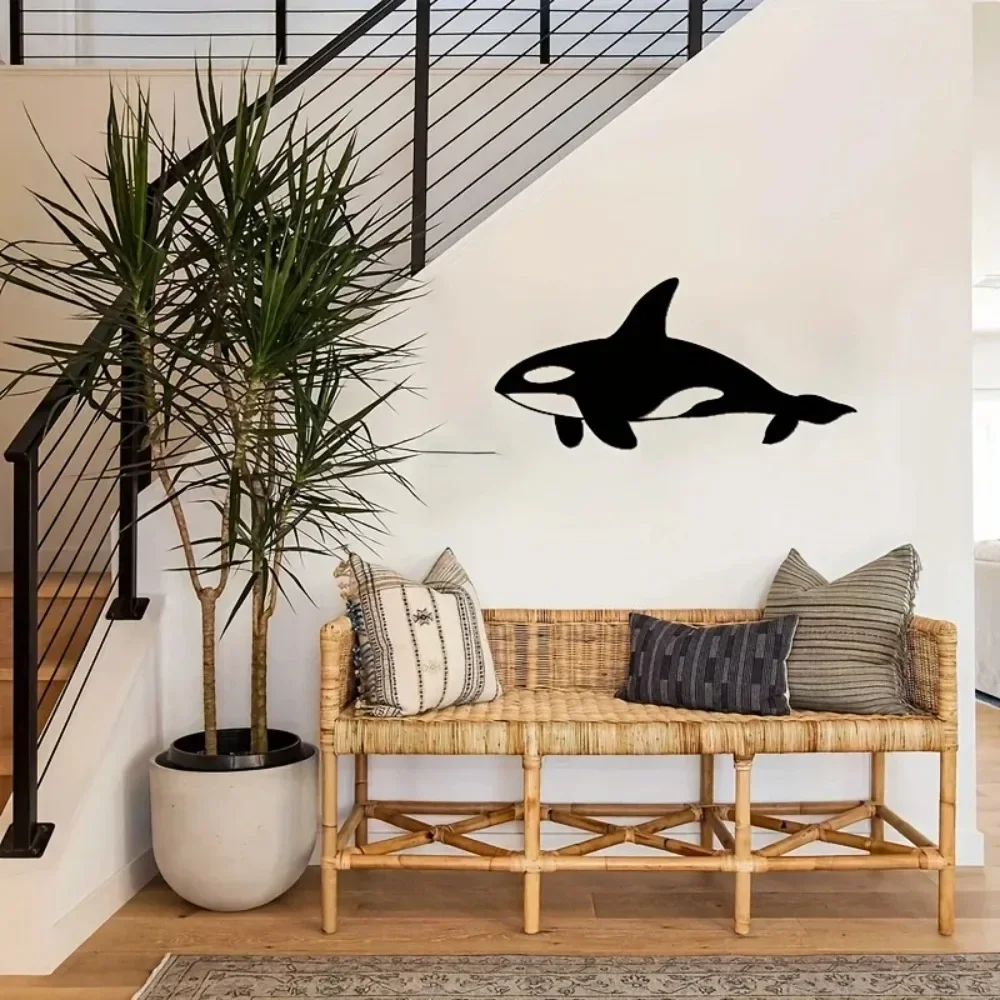 1 Шт. Черный Металлический Настенный Декор С Дизайном Китайского Дракона