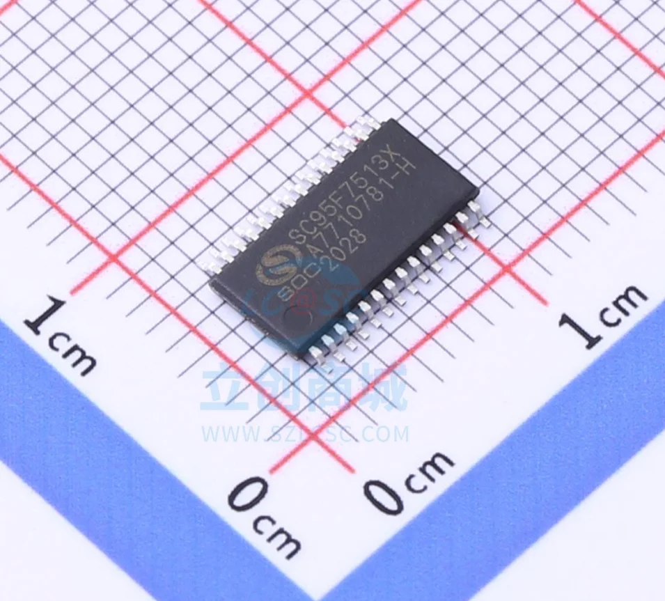 SC95F7513X28U Package TSSOP-28 New Original Genuine Microcontroller (MCU/MPU/SOC) IC Chip