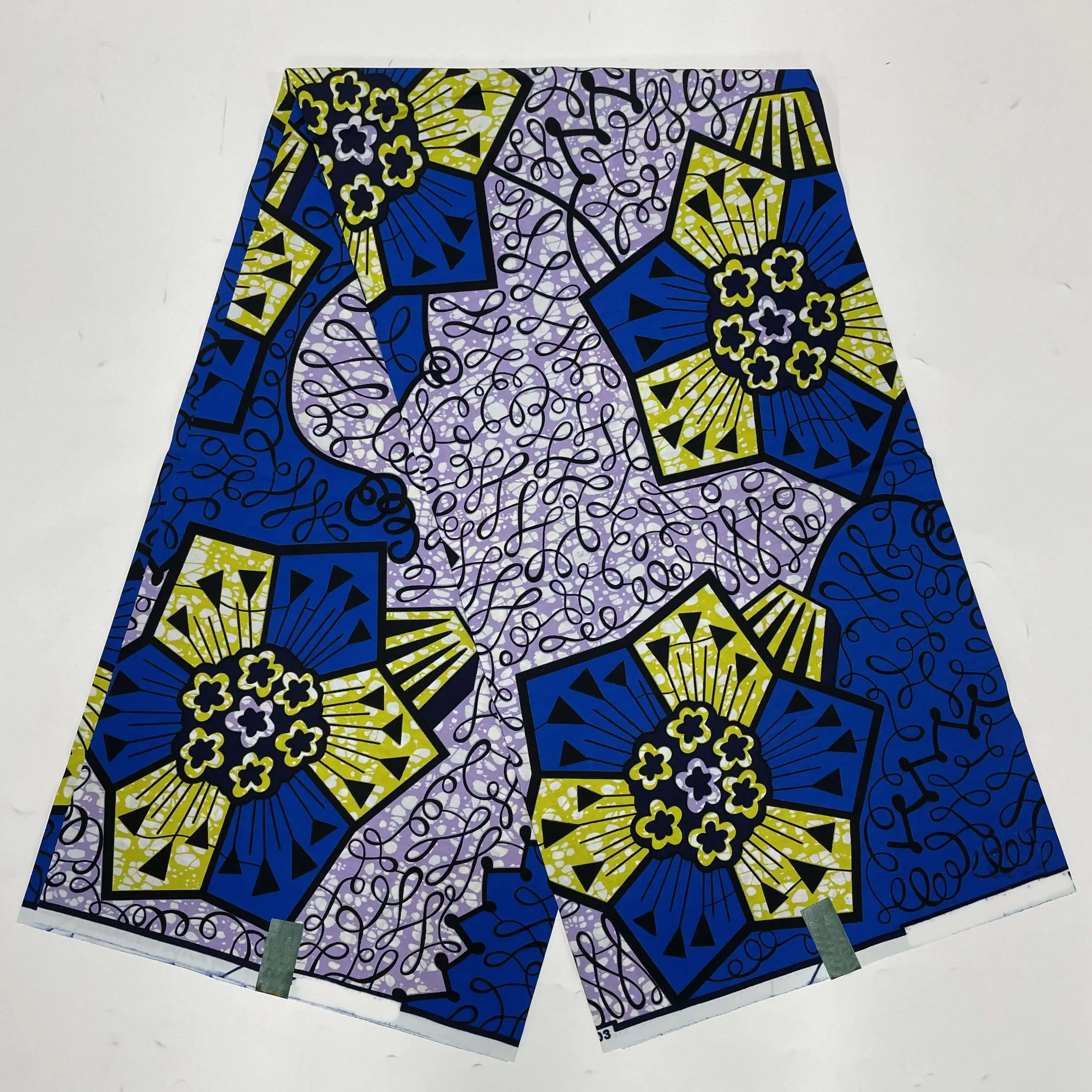 

Ankara Wax Fabric 2023 High Quality African Wax Print Fabric 100% Cotton Soft African Guaranteed Veritable Real Wax For Dresses