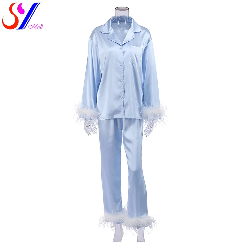 Новый Симпатичный шелковый хлопковый легкий роскошный страусиный женский