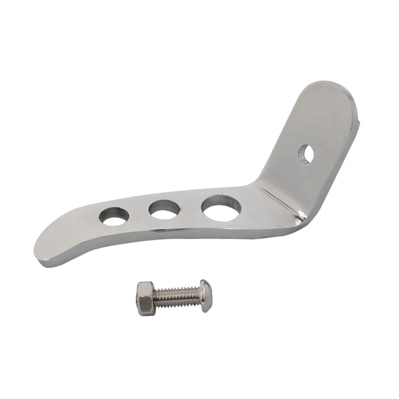 

Motorcycle Foot Pedal Stand Kickstand Extension Silver For CVO Touring Road King Electra Street Glide FLHX 1991- 2022