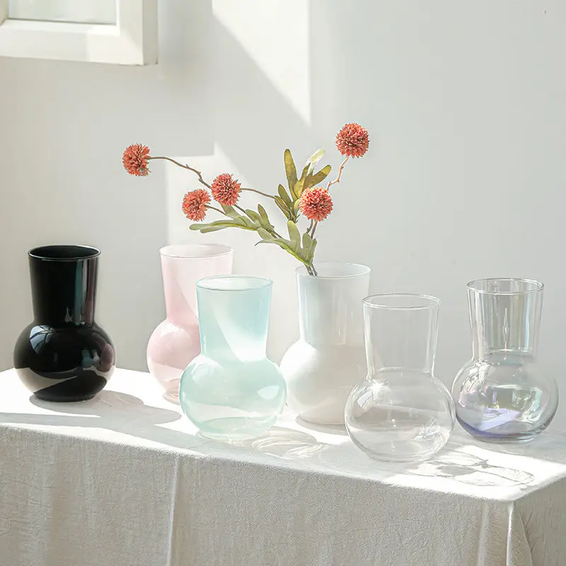 

Glass Vase Home Decor Vases Room Decor Modern Wedding Decoration Hydroponic Plant Glass Container Tabletop Flower Arrangemen