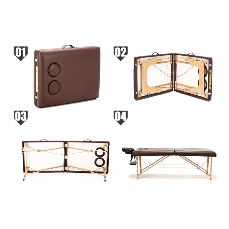 Легкая портативная Косметическая кровать мебель для татуировок красота