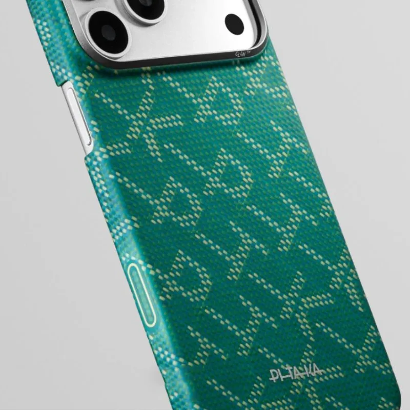 Фото Чехол PITAKA из углеродного волокна для iPhone 17 Pro Max/17 Pro, кевларовый магнитный противоударный защитный чехол, чехлы Pitaka, подарок на день рождения №4