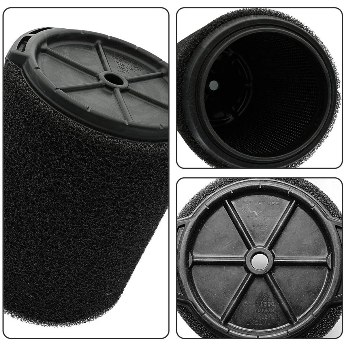 Вакуумный фильтр VF7000 для Ridgid Shop 2 упаковки подходит фильтра 5-20 галлонов влажные и