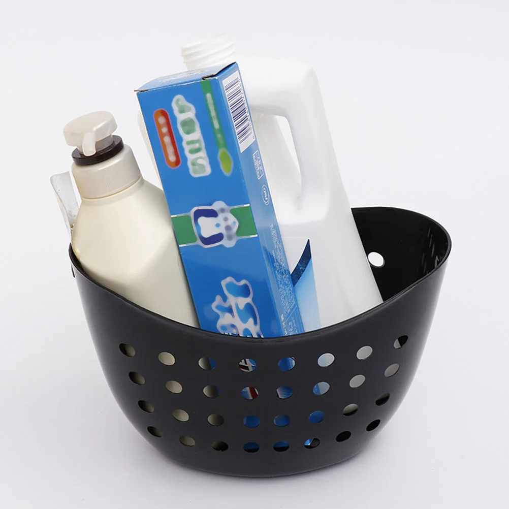 

Basket Storageorganizer Wall Shampoobathroom Hanging Binhandle Shower Bins
