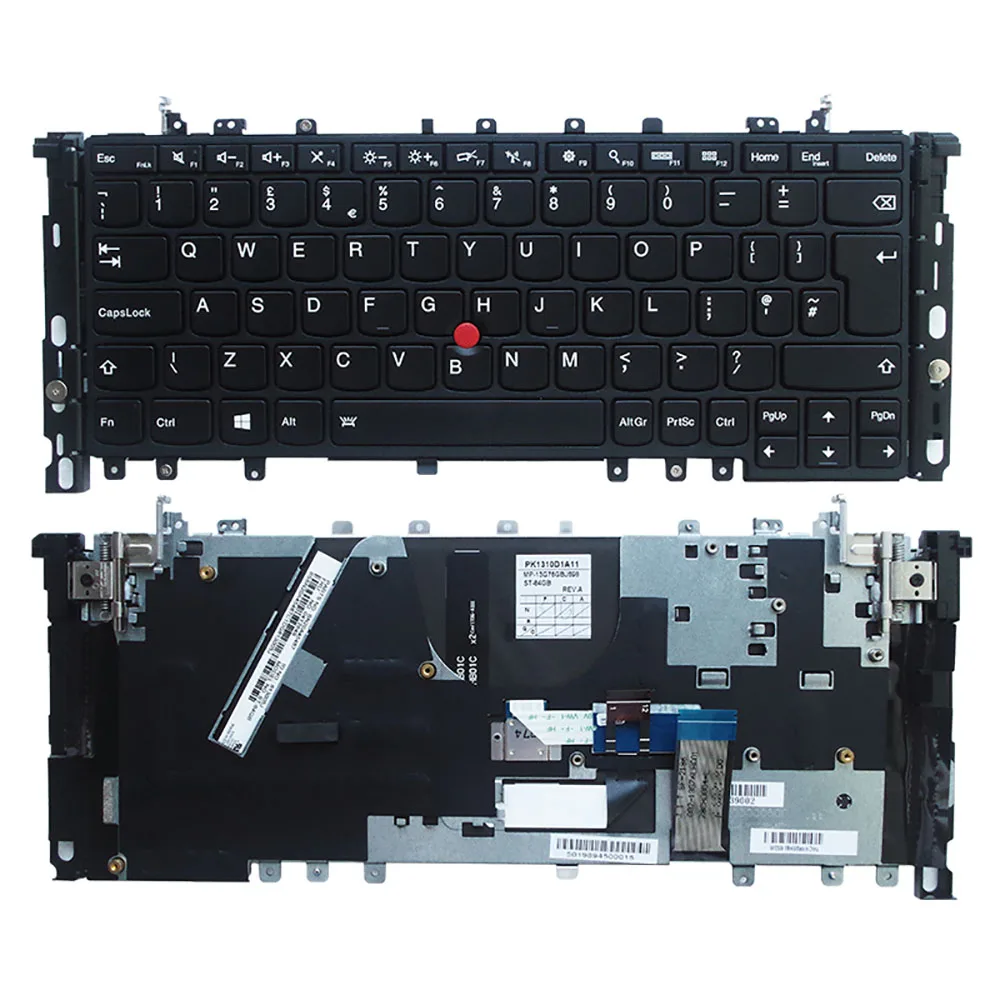 

NEW Keyboard with backlit for LENOVO IBM Thinkpad YOGA S1 S240 YOGA 12 EU PK1310 US 04Y2620