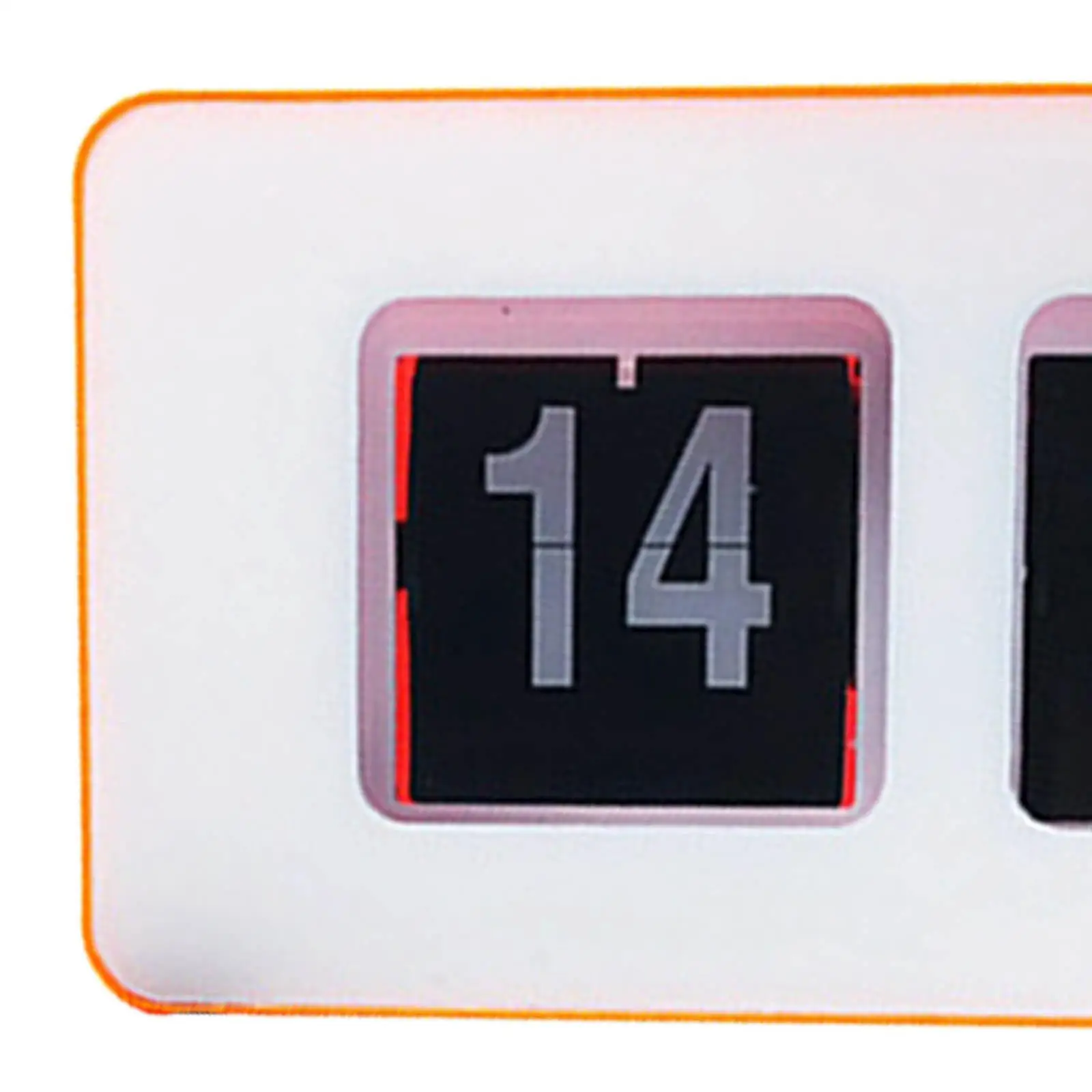 

Vintage Design Auto Flip Clock Battery Powered Internal Gear Operated Desk Table Clock for Bedroom School Office Home Decor