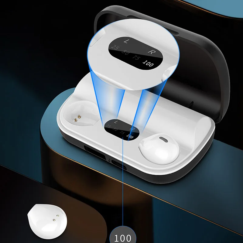 TWS Mini Pro X6ds невидимые Беспроводные наушники с сенсорным управлением Bluetooth 5 0 Hi-Fi