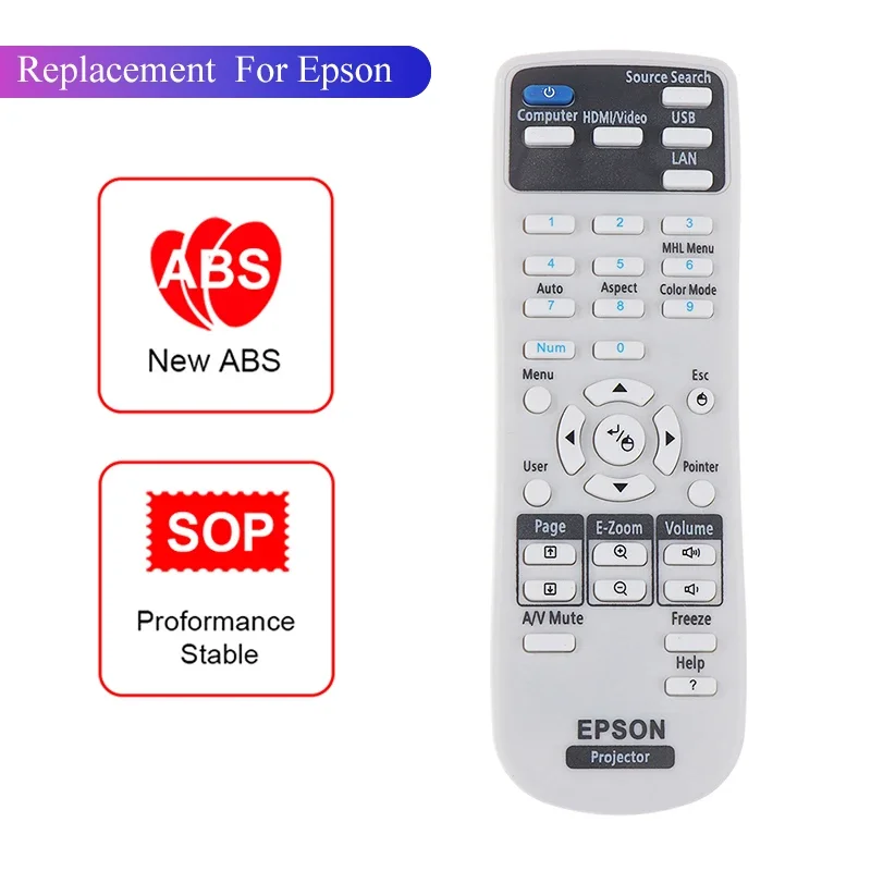 Новый универсальный пульт дистанционного управления для Epson CB-S03 S03 + W03 X03 W15 X17 X18