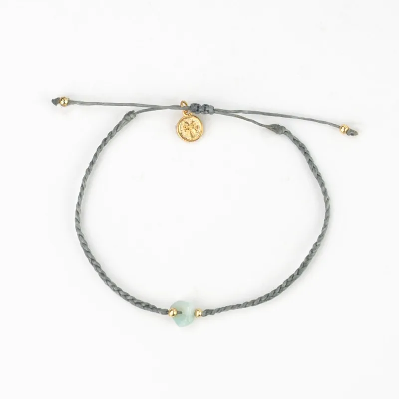 

2022 New Fashion Women Bohemia Irregular Nature Stone Adjustable Bracelet Women Sexy Beach Handmade Adjustable Bracelet Jewerly