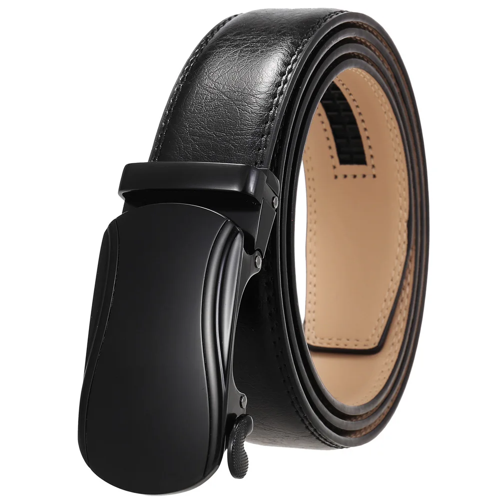 2025 НОВЫЙ мужской ремень из натуральной кожи с автоматической пряжкой роскошные