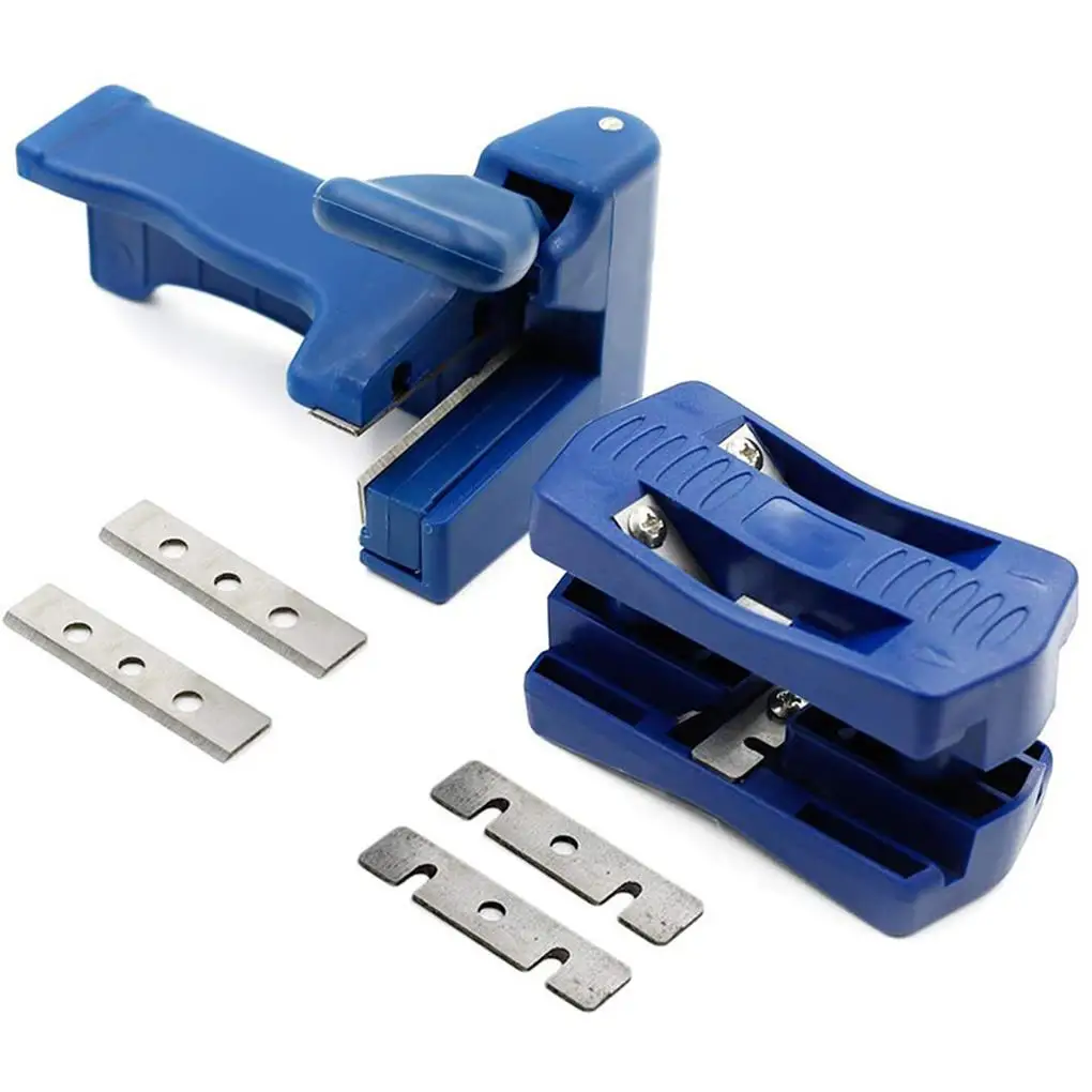 Набор для облицовки по дереву и фанере двухсторонний триммер с деревянной