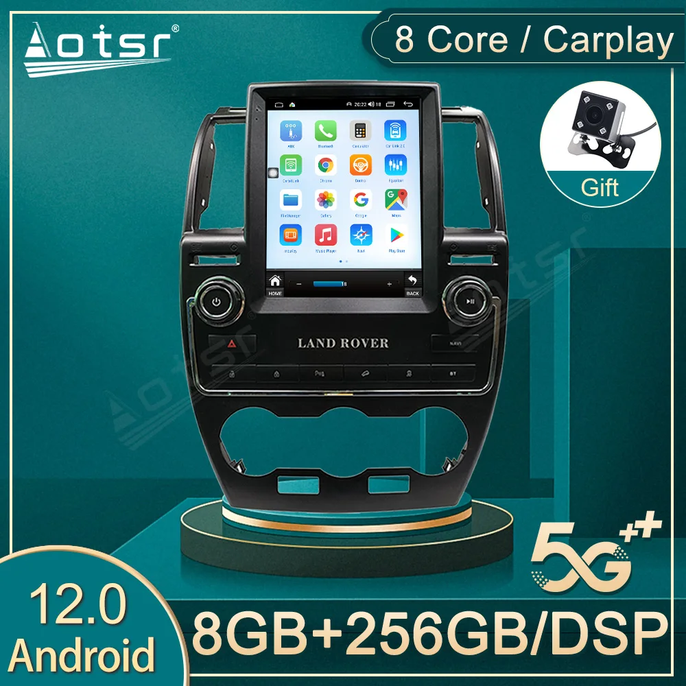 

Android 12 авторадио радио плеер для Land Rover Freelander 2 2007 2008 2009 2010 2011 2012 2013 2014 2015 GPS Navi BT головное устройство