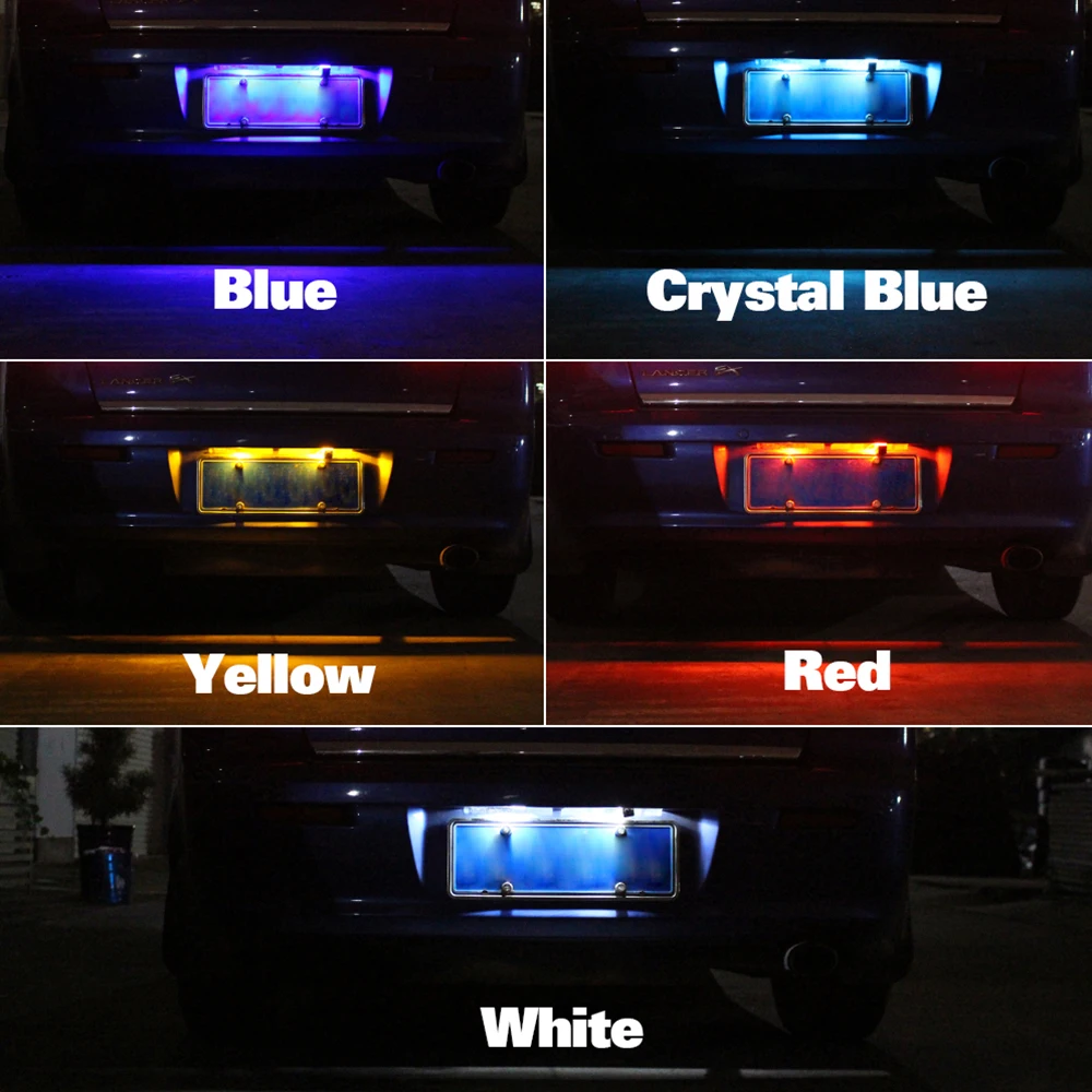 Подсветка номерного знака VENDY для Kia Carens Magentis Niro Optima Sedona 3 Seltos Stonic Venga XCeed 2 шт.