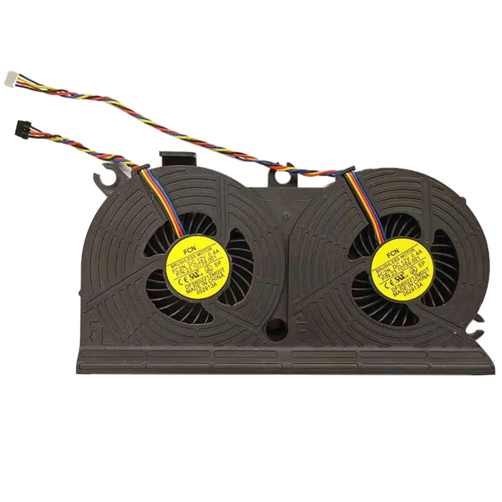 

733489 001 4 Pins Home Laptop All In One Practical Black Compact Cooling CPU Fan Replacement Office For HP EliteOne 800 G1