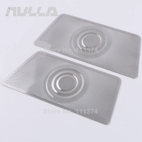 Для Mercedes Benz S Class W223 2021 2022-2026 крышка воздуховыпускного отверстия под сиденьем декоративная рамка аксессуары из нержавеющей стали