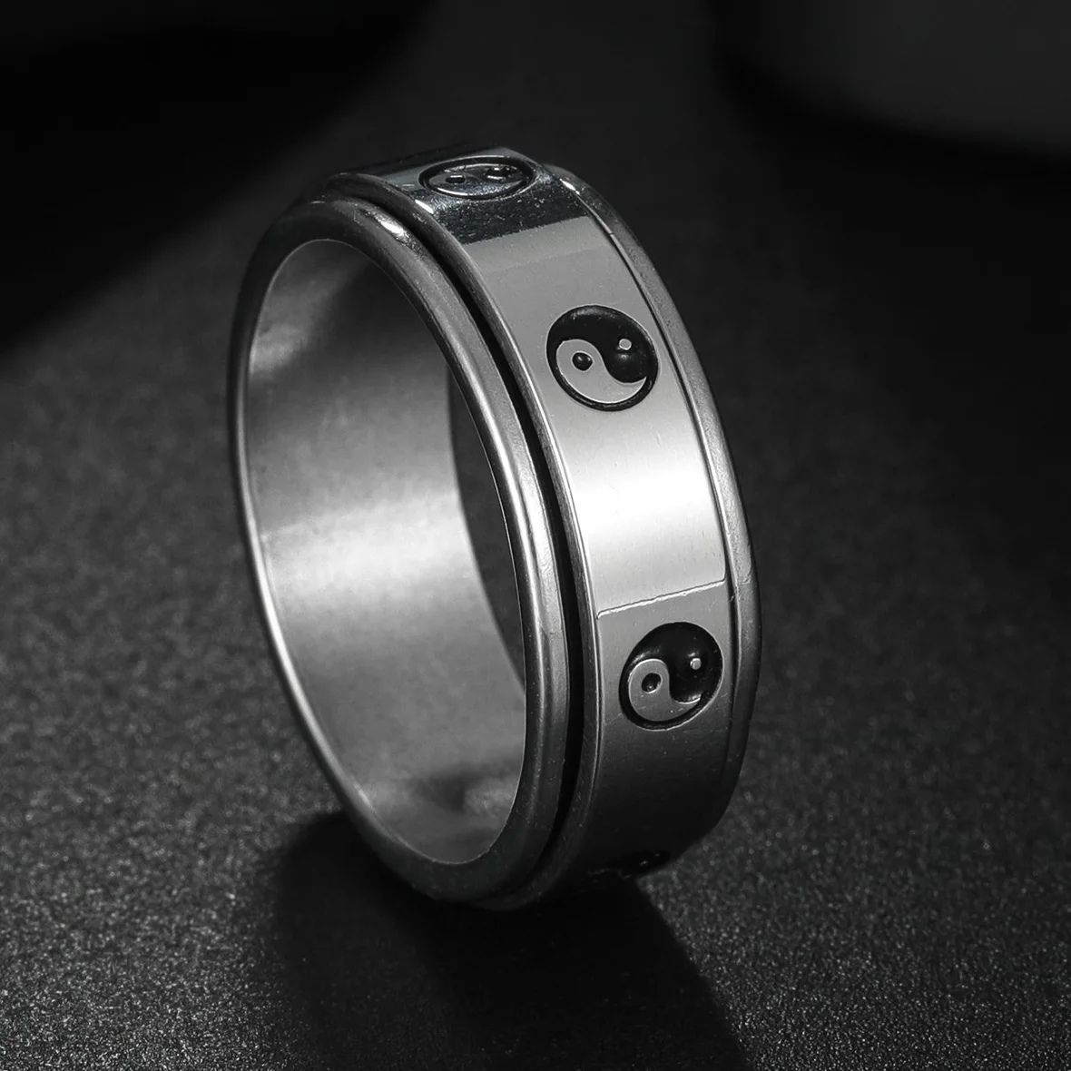 Антистрессовый Спиннер для мужчин вращающийся Повседневный Браслет из