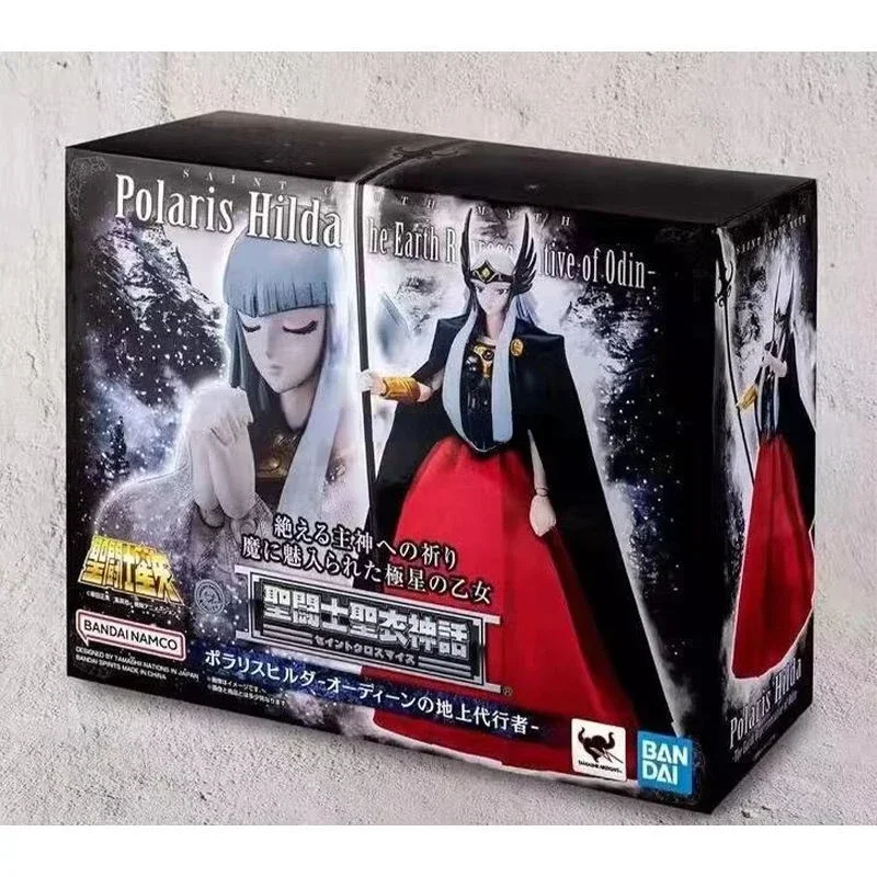 В наличии BANDAI Saint Cloth Myth Polaris Hilda Warrior Asgard Animation Action Series Фигурка Модель Игрушки