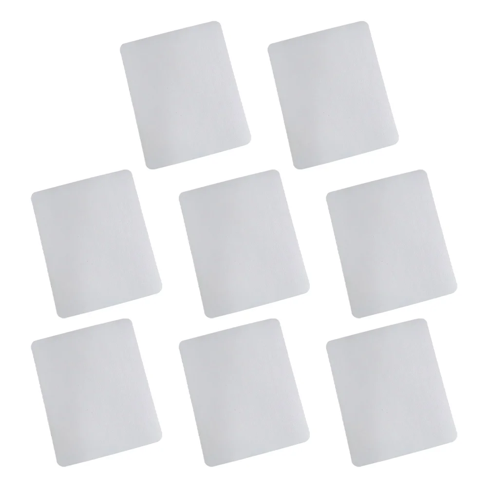 8pcs Office Table Pad Keyboard Wrist Support Office Mousepad  Mousepad Blank Heat Press Printing Pads