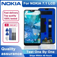 original 5 84 display for nokia 7 1 lcd touch screen digitizer assembly for nokia ta 1085 ta 1095 ta 1096 ta 1097 lcd display