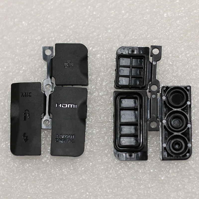 

New expand & flash & MIC & remote NIC& USB AV out & HDMI interface rubbe lid parts For Canon EOS 1DX 1D-X SLR