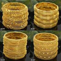 aniid indian jewelry bangles bracelets nigerian bridal wedding party gifts dubai women luxury gold plated charm bangle wholesale