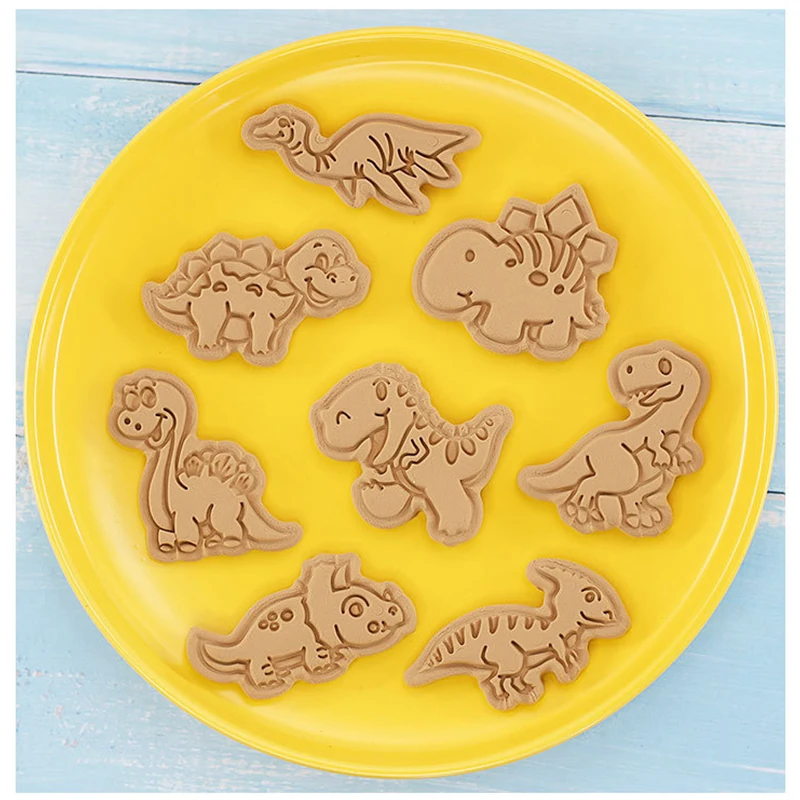 

Biscuit Pastry Molds For Gingerbread Dinosaur Forms Dinosaur Cookie Cutter Mold For Baking Dinosaur Molds Diy