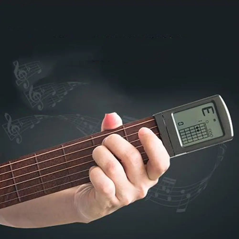 Карманный тренажер для гитары со светодиодным экраном |