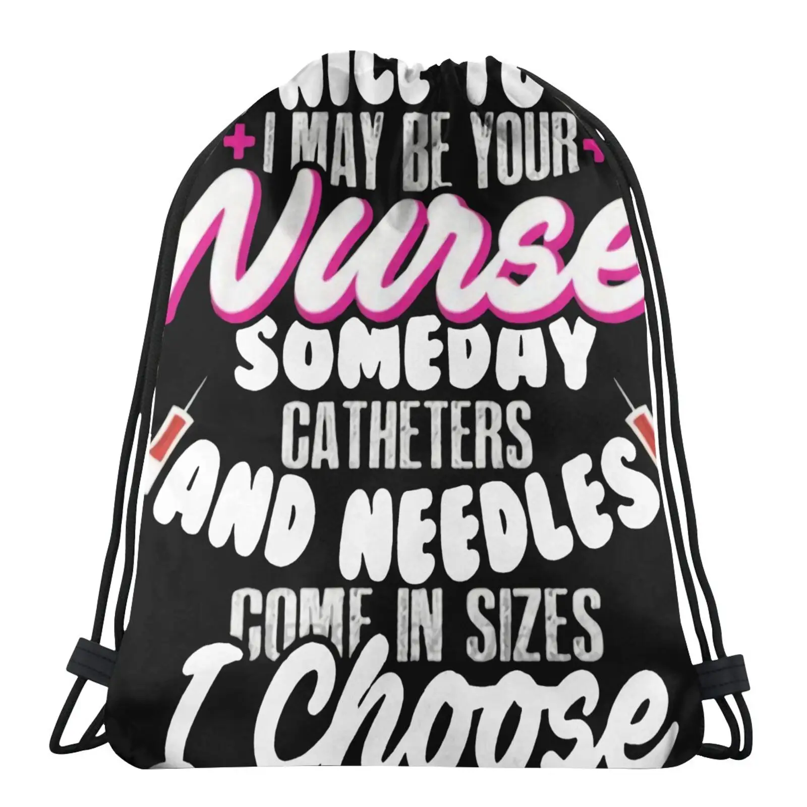 

Christmas For Nursing Student Be Nice Bag Small Fabric Bag Girls Bag Bag Women School Shoe Bag Shoe Bag Cloth Bags Women's Bag