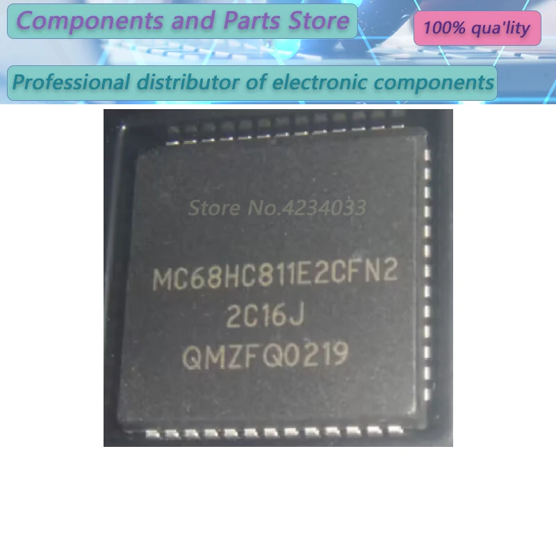 

1-10PCS MC68HC811E2CFN2 MC68HC811E2CF MC68HC811E2 PLCC52 new100% MC68HC811E2CFN2