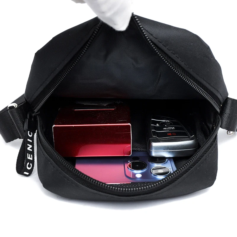 Мужская Сумка Через Плечо Для Работы И Отдыха Портативная Многослойная