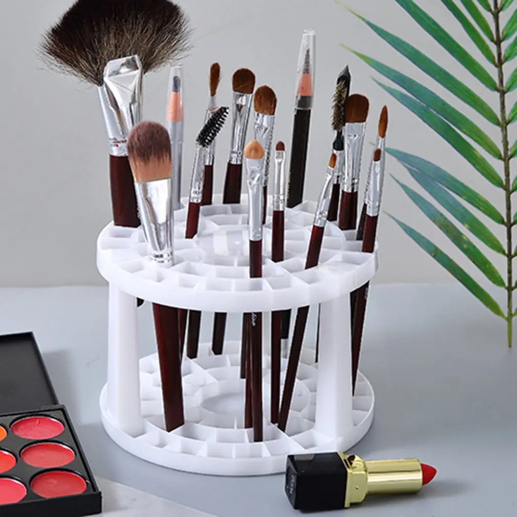

1PCS Makeup Brushes Storage Multifunction Large-Capacity Cosmetic Brush Holder Air-Dry Stand Rack Lightweight And Easy To Instal