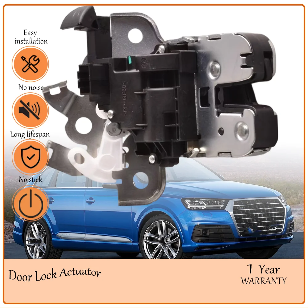 Фото Механизм привода замка багажника, разработанный для Audi Q7 2010-2017, A3 8V 2013-2016, OE 4F9 827 505, 3ED827505, PAC827505 №1